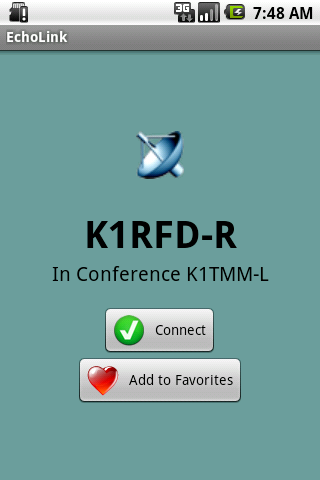 EchoLink Android Communication