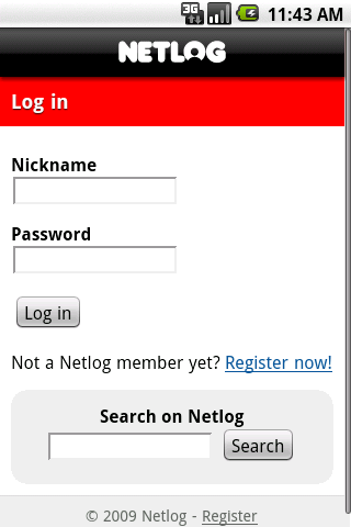 Netlog Android Social