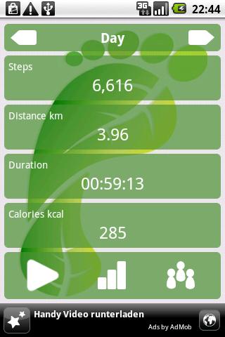 moveo pedometer (beta) Android Health