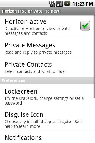 Horizon Android Communication
