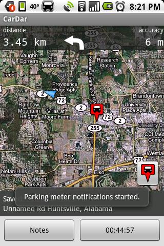 CarDar Android Travel