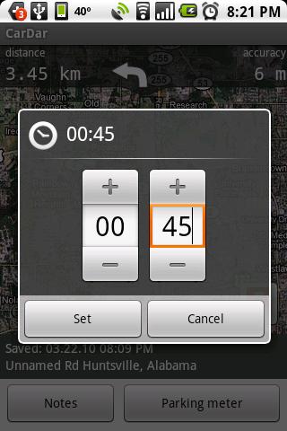 CarDar Android Travel