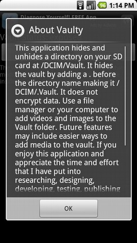 Vaulty Free Android Multimedia
