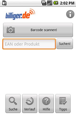 billiger.de – price comparison Android Shopping