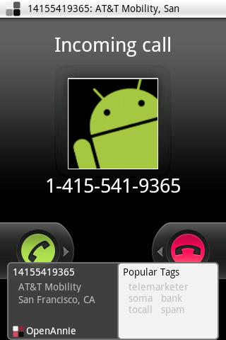 OpenAnnie Caller ID Android Social