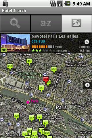 Hotel Search Android Travel