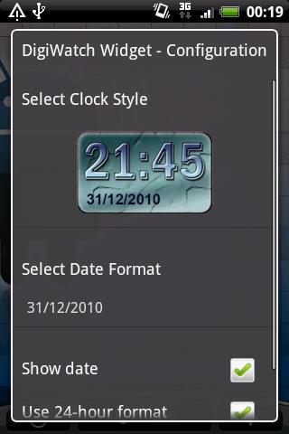 DigiWatch Widget Android Tools
