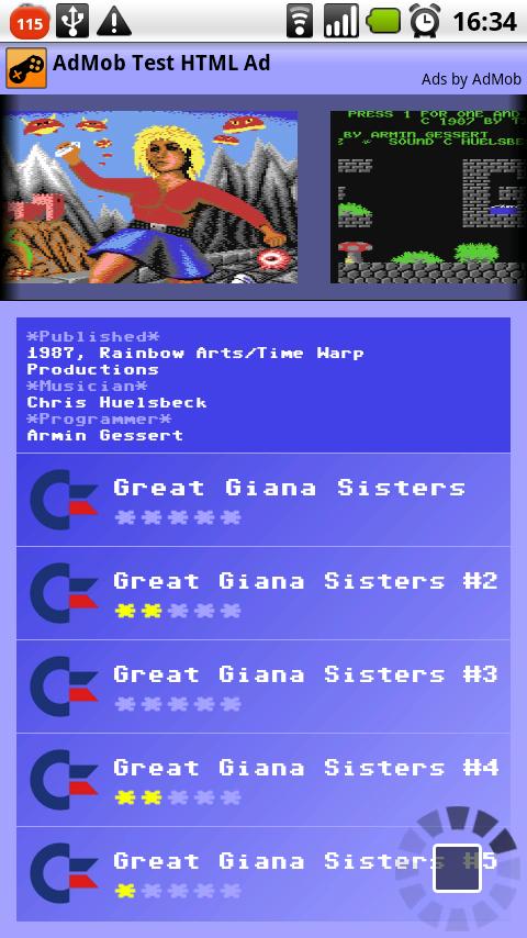 C64 Games Music Collection Android Multimedia