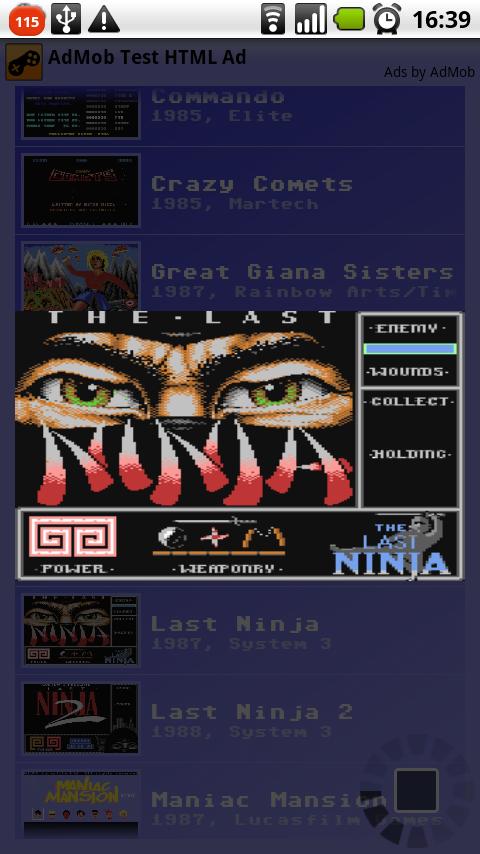 C64 Games Music Collection Android Multimedia
