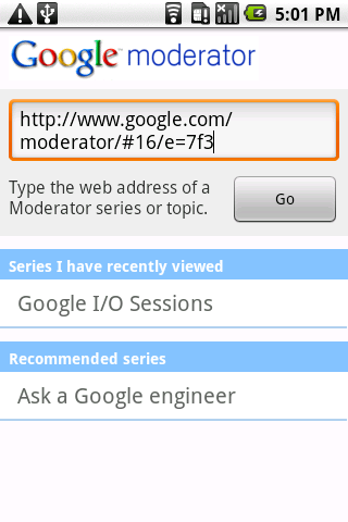 Google Moderator