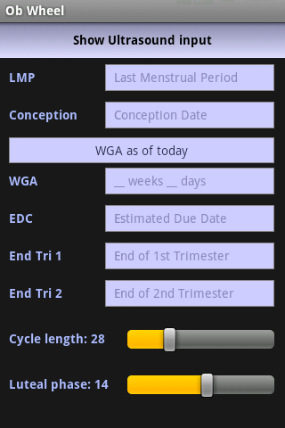 Ob Pregnancy Wheel