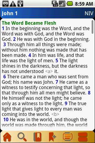 AcroBible NIV Android Reference