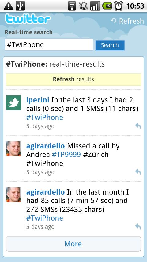 TwiPhone for Twitter Android Social