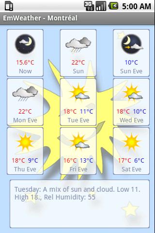 EmWeather Android News & Weather