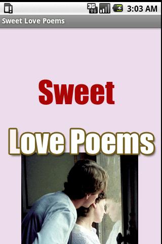 Sweet Love Poems Android Lifestyle