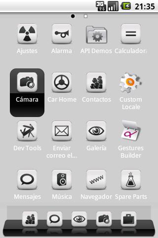 ADWTheme Black (donate) Android Themes