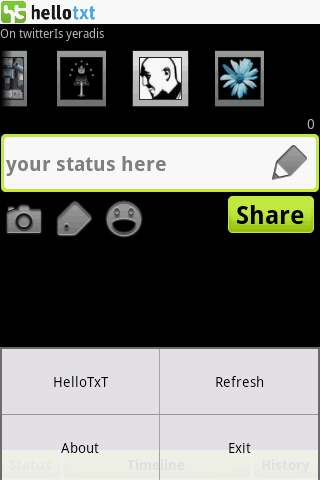 HelloTxTroid Android Social