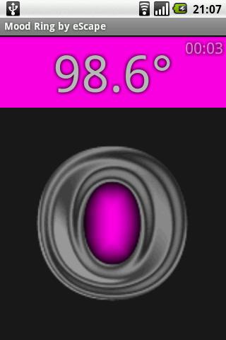 Mood Ring Thermometer Android Entertainment