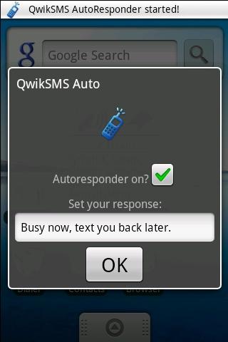 QwikSMS AutoResponder