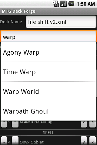 MTG Deck Forge Android Tools