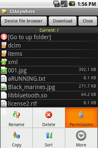 S3Anywhere Android Tools