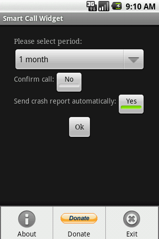 Smart Call Widget Android Communication