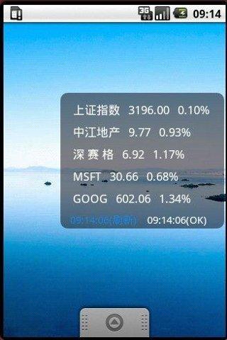 StockPrice Widget