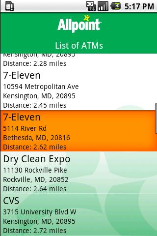 Allpoint® – Surcharge-Free ATM Android Finance