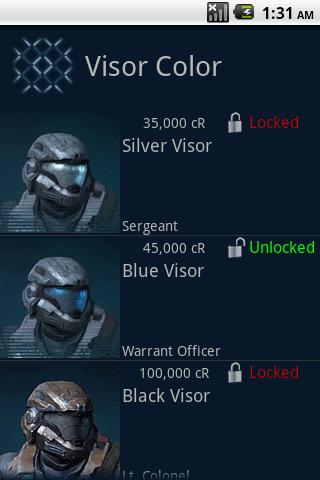 Halo Reach Android Tools