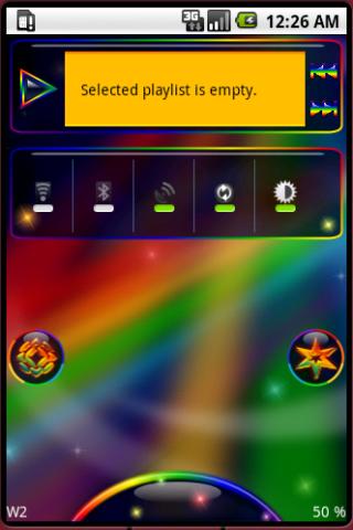 Open Home Skin RAINBOW Android Entertainment