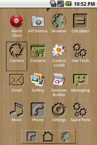 Hand Carved ADWTheme Android Themes