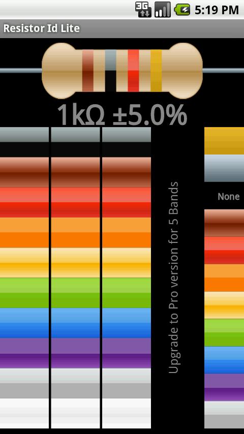 Resistor ID Lite Android Tools