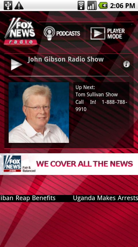 FOX News Radio Android News & Weather