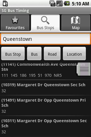 SG Bus Timing Android Travel
