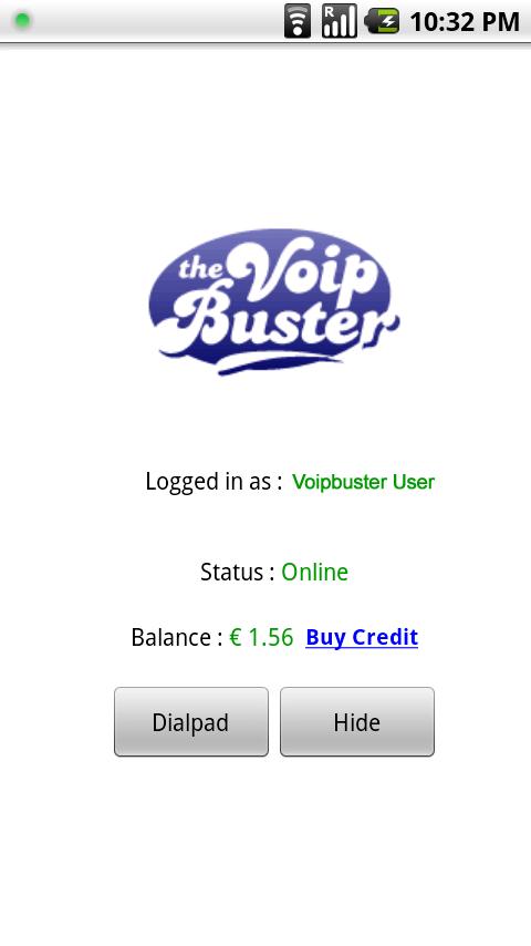VoipBuster Caller Android Communication