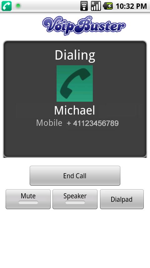 VoipBuster Caller Android Communication