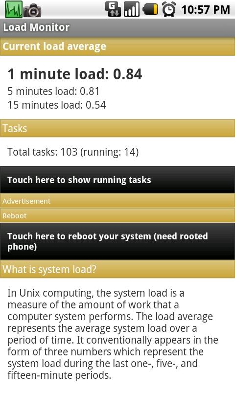 Load Monitor Android Tools
