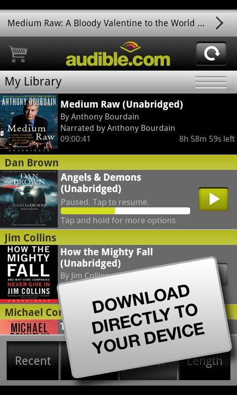 Audible for Android Android Books & Reference