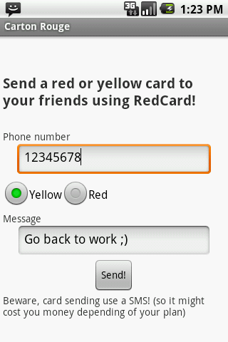 Red Card Android Lifestyle