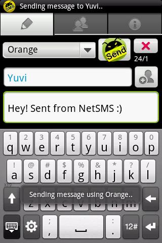 NetSMS Android Communication