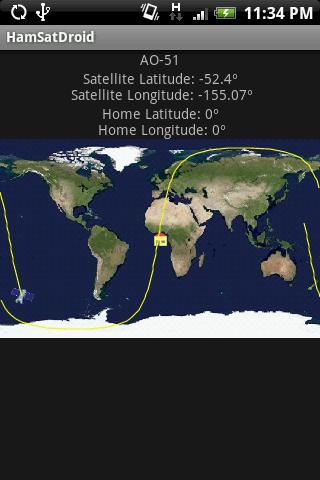 HamSatDroid Android Communication