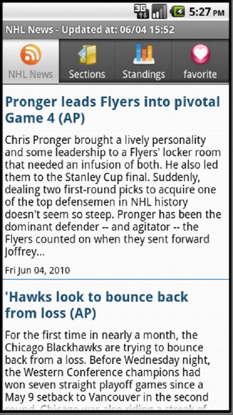 NHL News