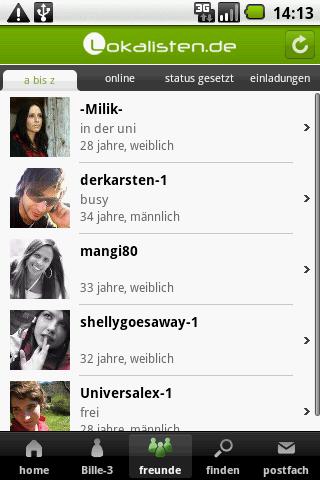 lokalisten Android Social