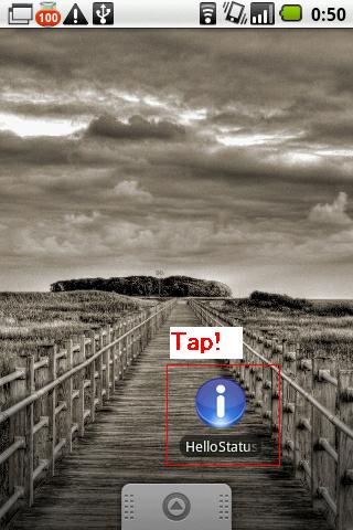 HelloStatusBar Android Tools