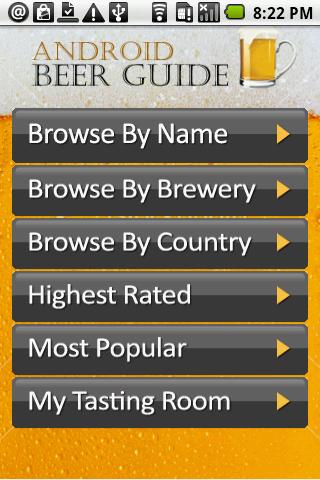 Android Beer Guide Android Social