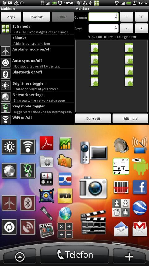 Multicon Widget Android Tools