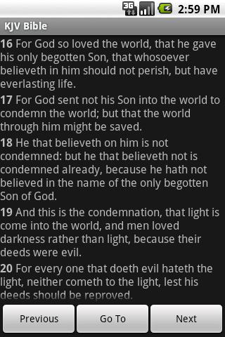 KJV Bible Android Reference