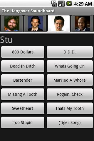 Hangover Soundboard Android Entertainment