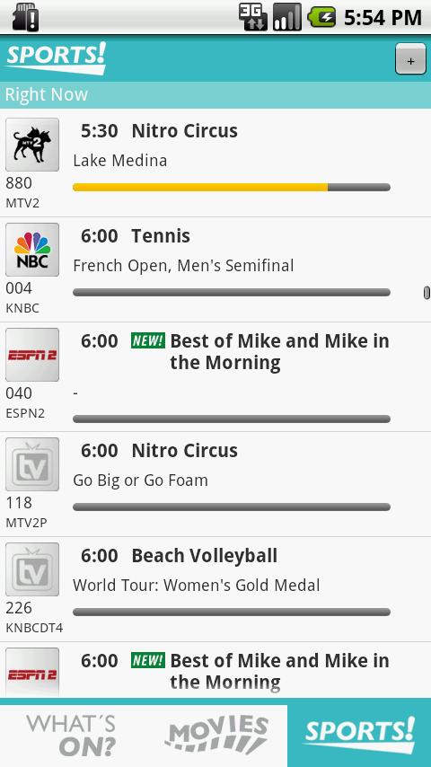 TV Listings for Android PRO Android News & Weather