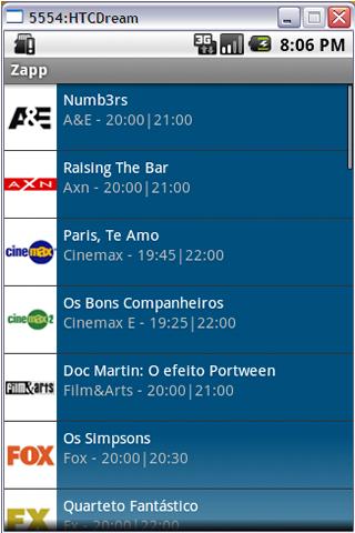 Zapp – Guia de Tv Android News & Weather